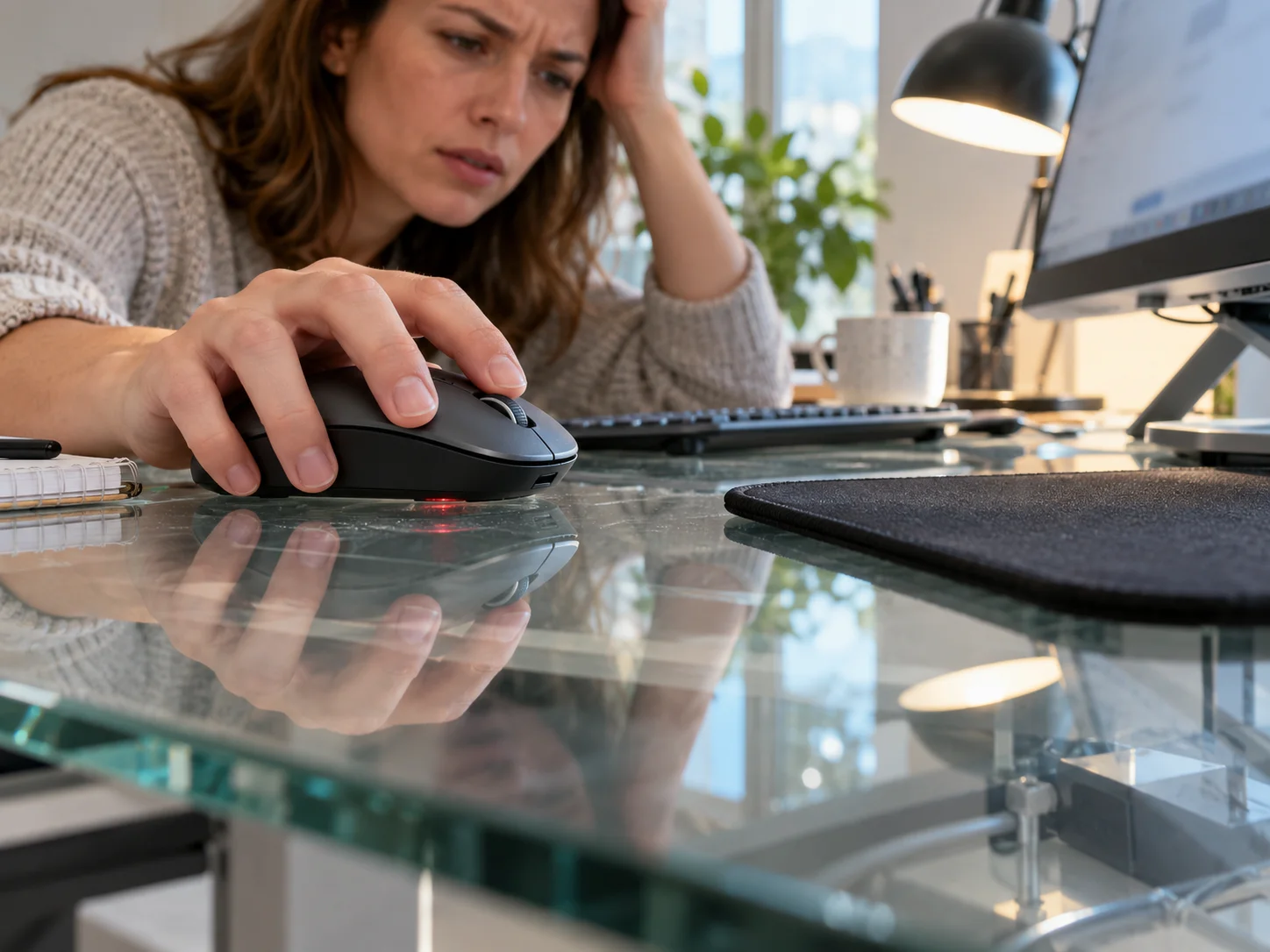 Glass Desk, Bad Mouse? Why the Surface Under Your Sensor Changes Everything